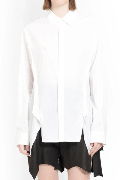 Yohji Yamamoto Shirts In White