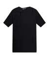 Yohji Yamamoto Short Sleeve T-shirt In Black