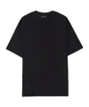Yohji Yamamoto Short-sleeved T-shirt In Black