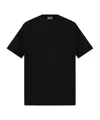 Yohji Yamamoto Short-sleeved T-shirt In Black