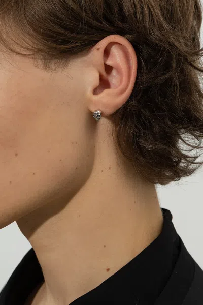 Yohji Yamamoto Silver Mono Earring