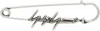 Yohji Yamamoto Silver Safety Pin Brooch In 1 Silver