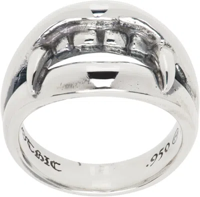 Yohji Yamamoto Silver Vampire Fang Ring In 1 Silver