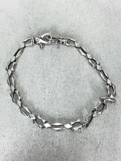 Pre-owned Yohji Yamamoto Silver Wallet Chain Sv950