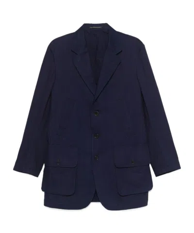 YOHJI YAMAMOTO SINGLE-BREASTED BLAZER