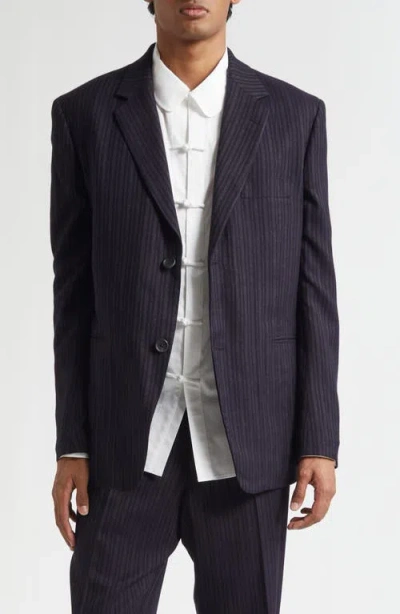 Yohji Yamamoto Single Breasted Blazer In Black