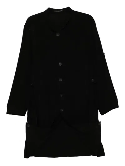 Yohji Yamamoto Single-breasted Coat In Black