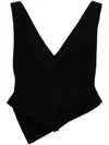 Yohji Yamamoto Single-breasted Waistcoat In Black