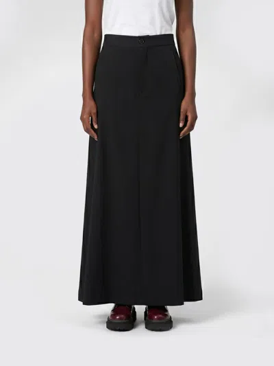Yohji Yamamoto Skirt Woman In Black