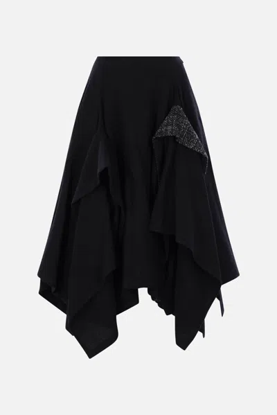 Yohji Yamamoto Skirts In Black