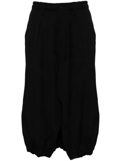 Yohji Yamamoto Slash Pockets Trouser In Black