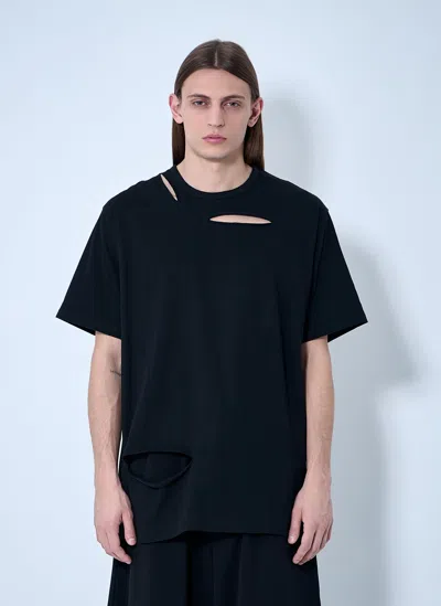 YOHJI YAMAMOTO SLASH T-SHIRT
