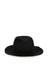 Yohji Yamamoto Soft Wool Hat In Black