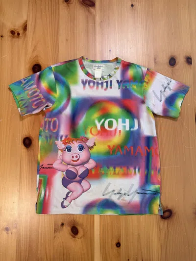 Pre-owned Yohji Yamamoto Ss02 Lsd Pig Shirt In Multi