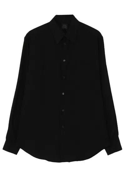 Yohji Yamamoto Suit S Poplin Cdh Standard Shirt In Black