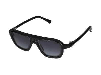 Yohji Yamamoto Sun502 Sunglasses In Blue