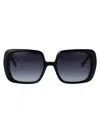 Yohji Yamamoto Matt Black Acetate Sunglasses