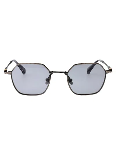 Yohji Yamamoto Sunglasses In Metallic