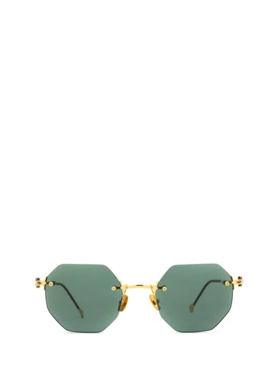 Yohji Yamamoto Sunglasses In Gold