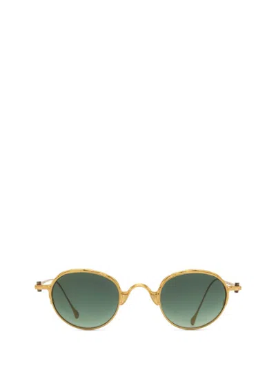 Yohji Yamamoto Sunglasses In Gold