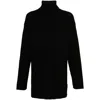 Yohji Yamamoto Ribbed-knit Sweater In Black