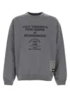 Yohji Yamamoto Crew Neck Graphic Print Sweater