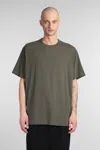 Yohji Yamamoto T-shirt In Green Cotton In Green