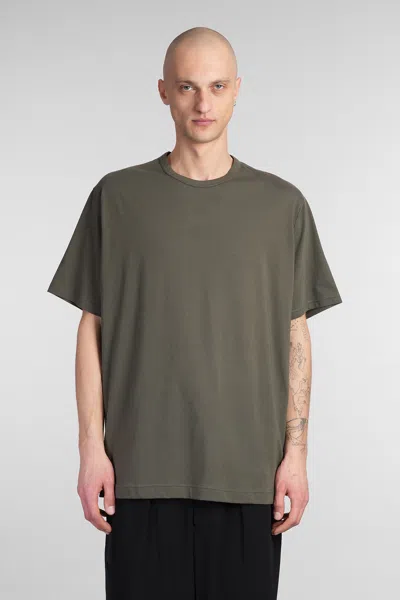 Yohji Yamamoto T-shirt In Green Cotton