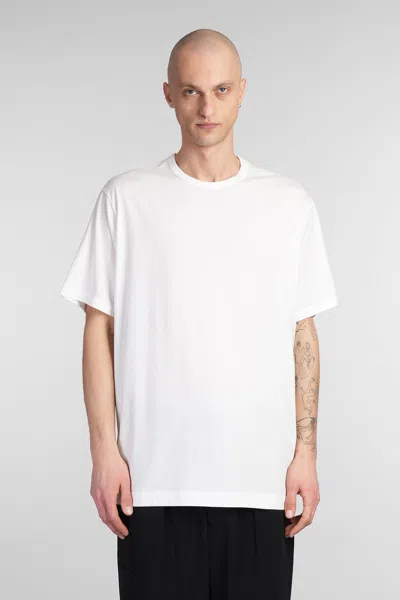 Yohji Yamamoto Short-sleeved T-shirt In White
