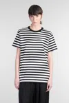 Yohji Yamamoto T-shirt In White Cotton In White