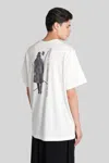 Yohji Yamamoto T-shirt In White Cotton In White