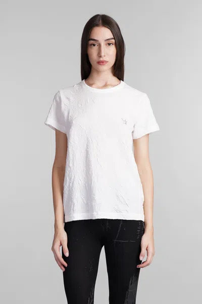 Yohji Yamamoto T-shirt In White Cotton