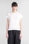 Yohji Yamamoto T-shirt In White Nylon In White