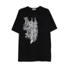 Yohji Yamamoto Graphic-print T-shirt In Black