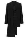 Yohji Yamamoto Asymmetrical Blazer Longline Notched Lapels