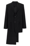Yohji Yamamoto Asymmetrical Blazer Longline Notched Lapels