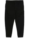 Yohji Yamamoto Tapered Trousers In Black