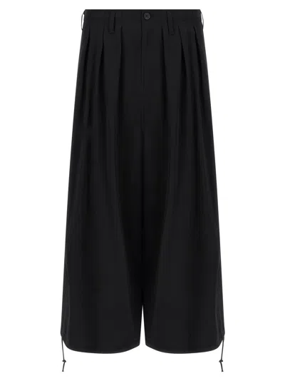 YOHJI YAMAMOTO THIN BALLON PANTS BLACK