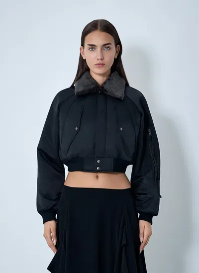 Yohji Yamamoto Toraichi Denim A Blouson In Black