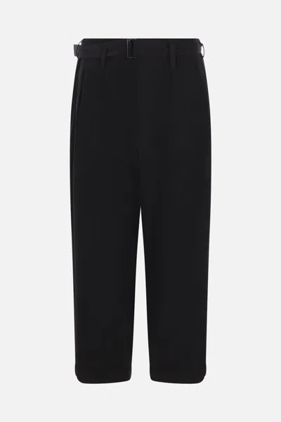 Yohji Yamamoto Trousers In Black