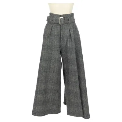 Pre-owned Yohji Yamamoto Trousers 2006 In Gray