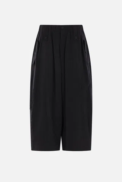 Yohji Yamamoto Trousers In Black