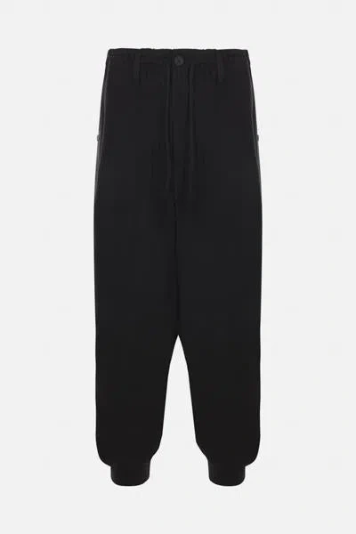 Yohji Yamamoto Trousers In Black