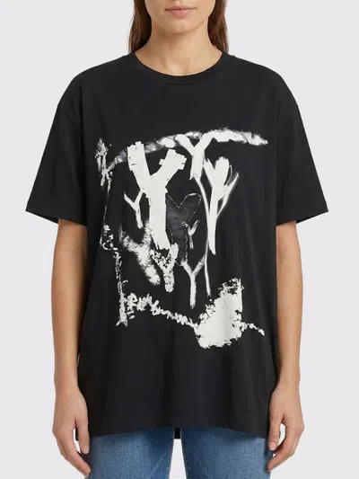 Yohji Yamamoto T-shirt  Woman Color Black