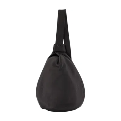Yohji Yamamoto Tuck Sling S Crossbody -  - Leather - Black