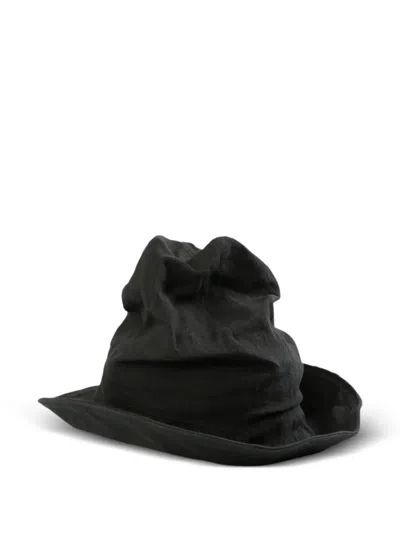 Yohji Yamamoto Tulip Hat In Black