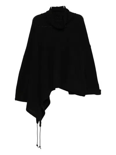 Yohji Yamamoto Turtle-neck Jumper In Black