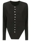Yohji Yamamoto Tuxedo Detail Bodysuit
