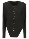 Yohji Yamamoto Pleated Asymmetric-hem Blouse In Black