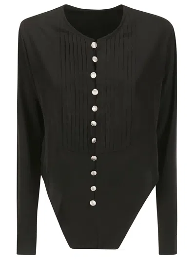 YOHJI YAMAMOTO YOHJI YAMAMOTO TUXEDO DETAIL BODYSUIT